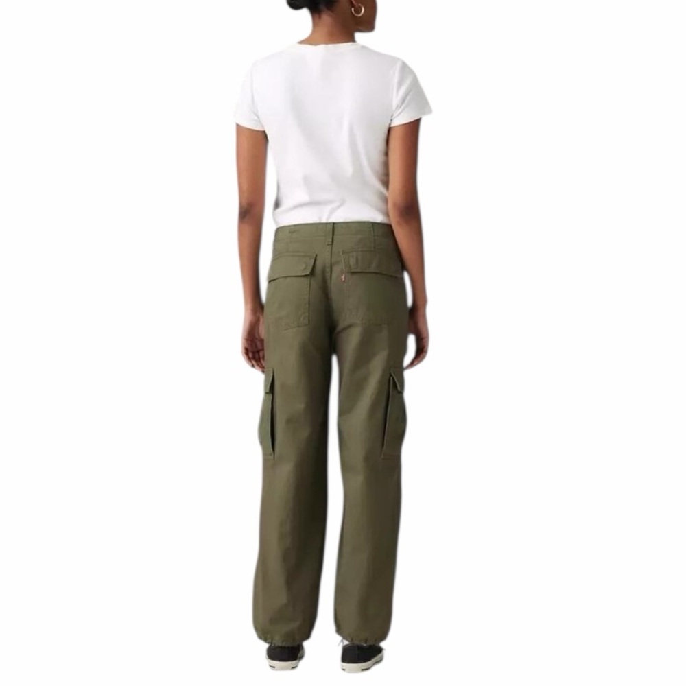 Levi's '94 Baggy Cargo Pants New Women's‎ Sz 25 x 30 Khaki Green Utility Skater - Picture 3 of 8